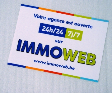 Stickering Agencies - IMMOWEB 2010