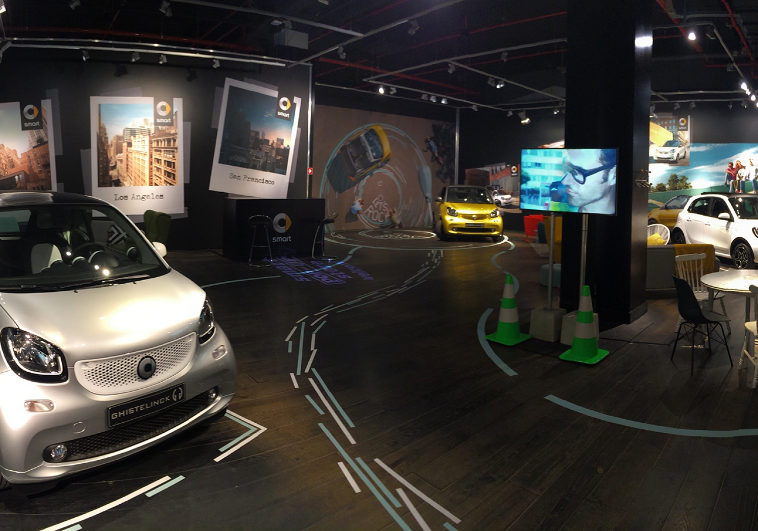 Pop up store for Smart - Kortrijk 2016