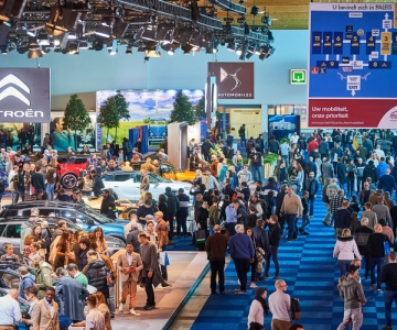 Signage cubes | Brussels Motorshow 2020