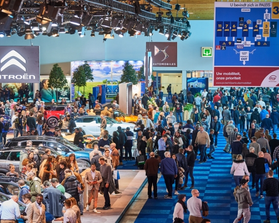 Signage cubes | Brussels Motorshow 2020