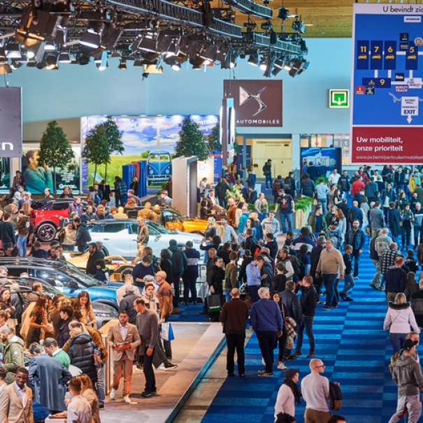 Signage cubes | Brussels Motorshow 2020