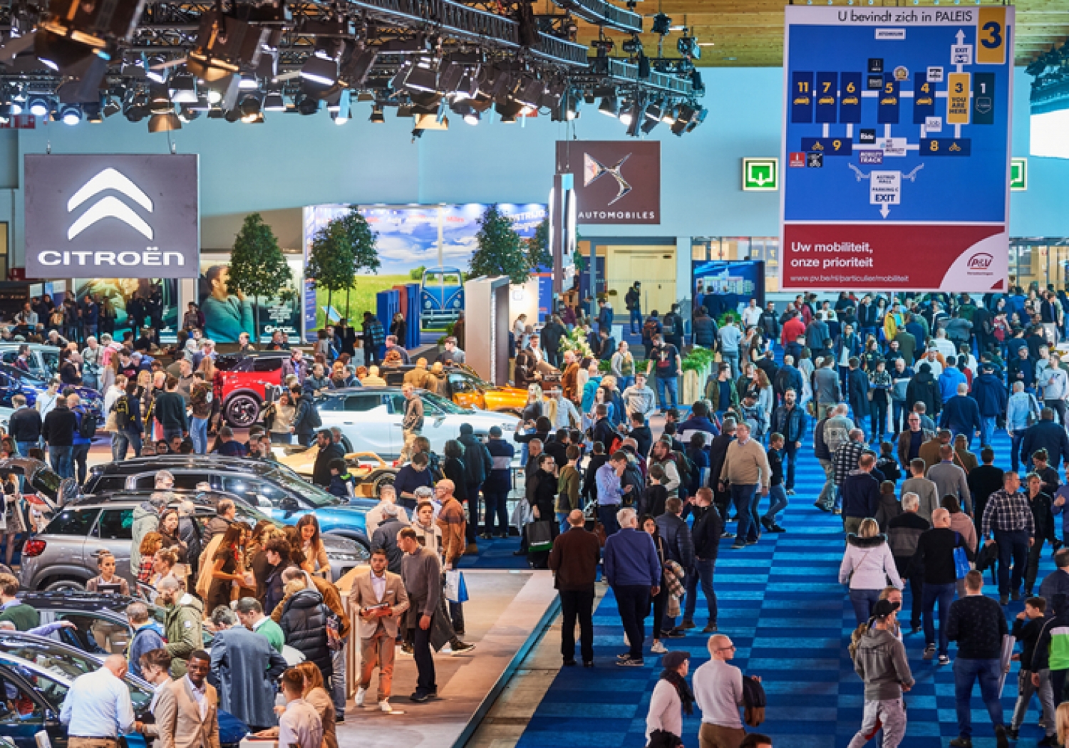 Signage cubes | Brussels Motorshow 2020