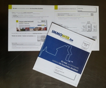 B2B mailing - IMMOWEB 2005>2010