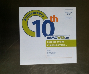 B2B mailing - IMMOWEB 2005>2010