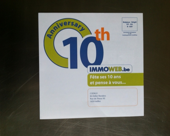 B2B mailing - IMMOWEB 2005>2010